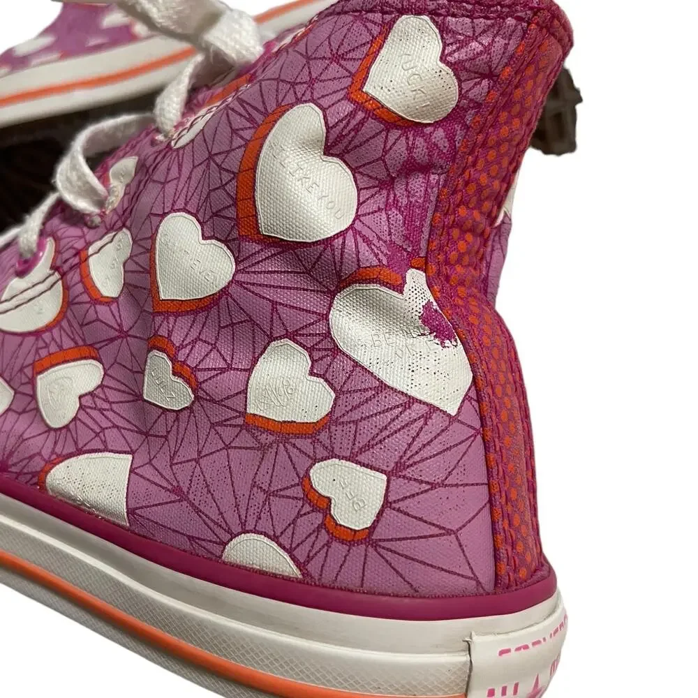 Converse pink high